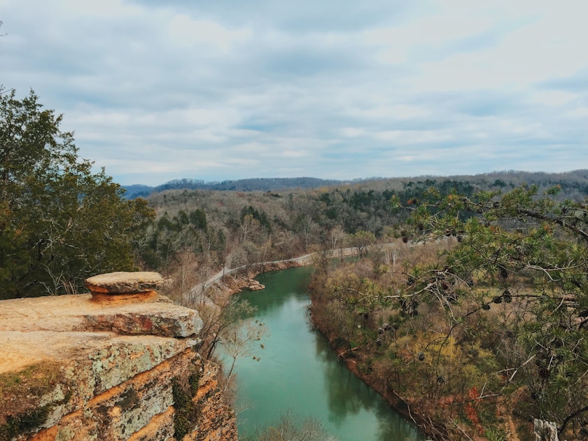 Hike the Bluff Overlook Trail, Kingston Springs, Tennessee