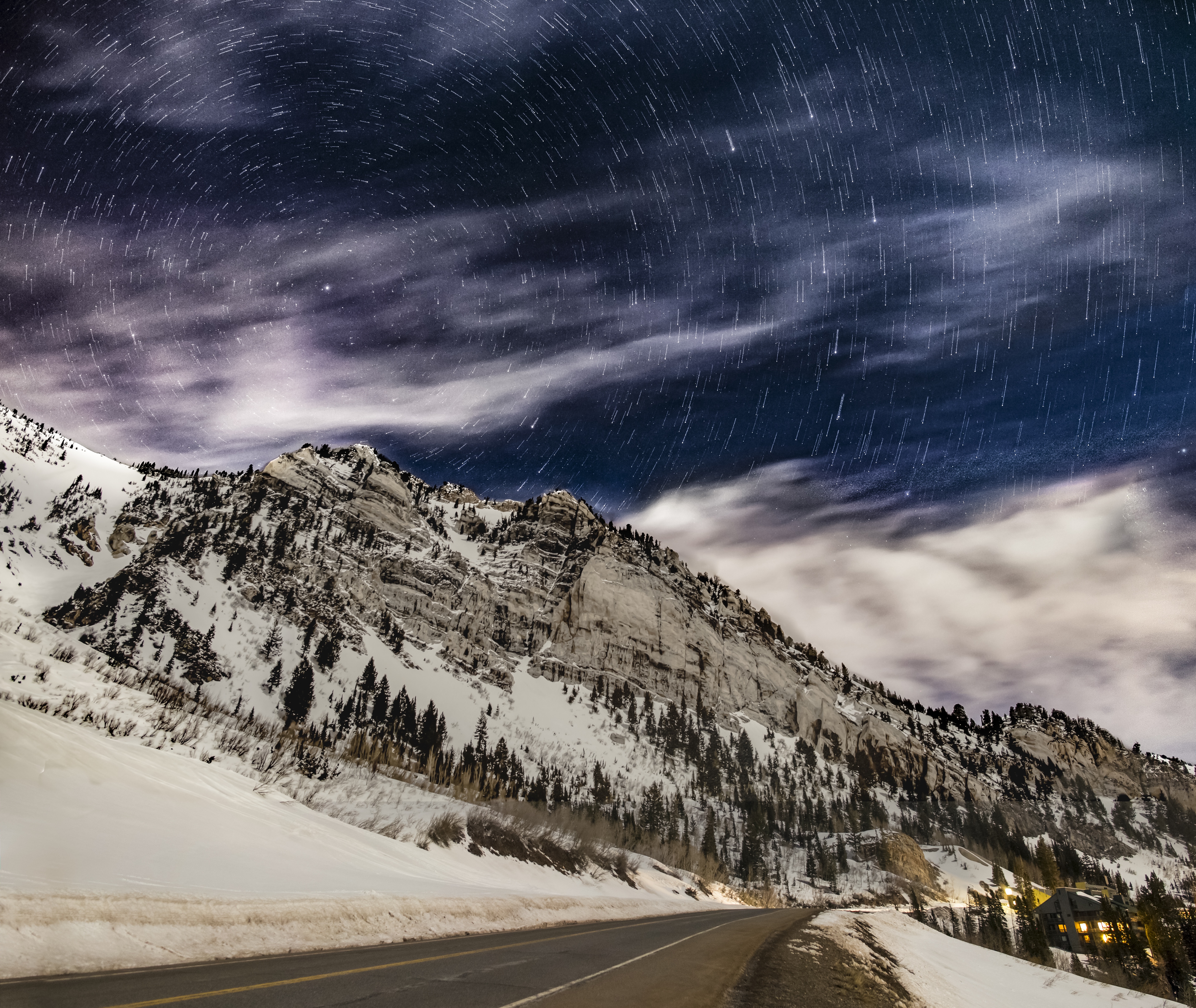Stargazing and Night Photography at Hellgate Spring, Alta, Utah