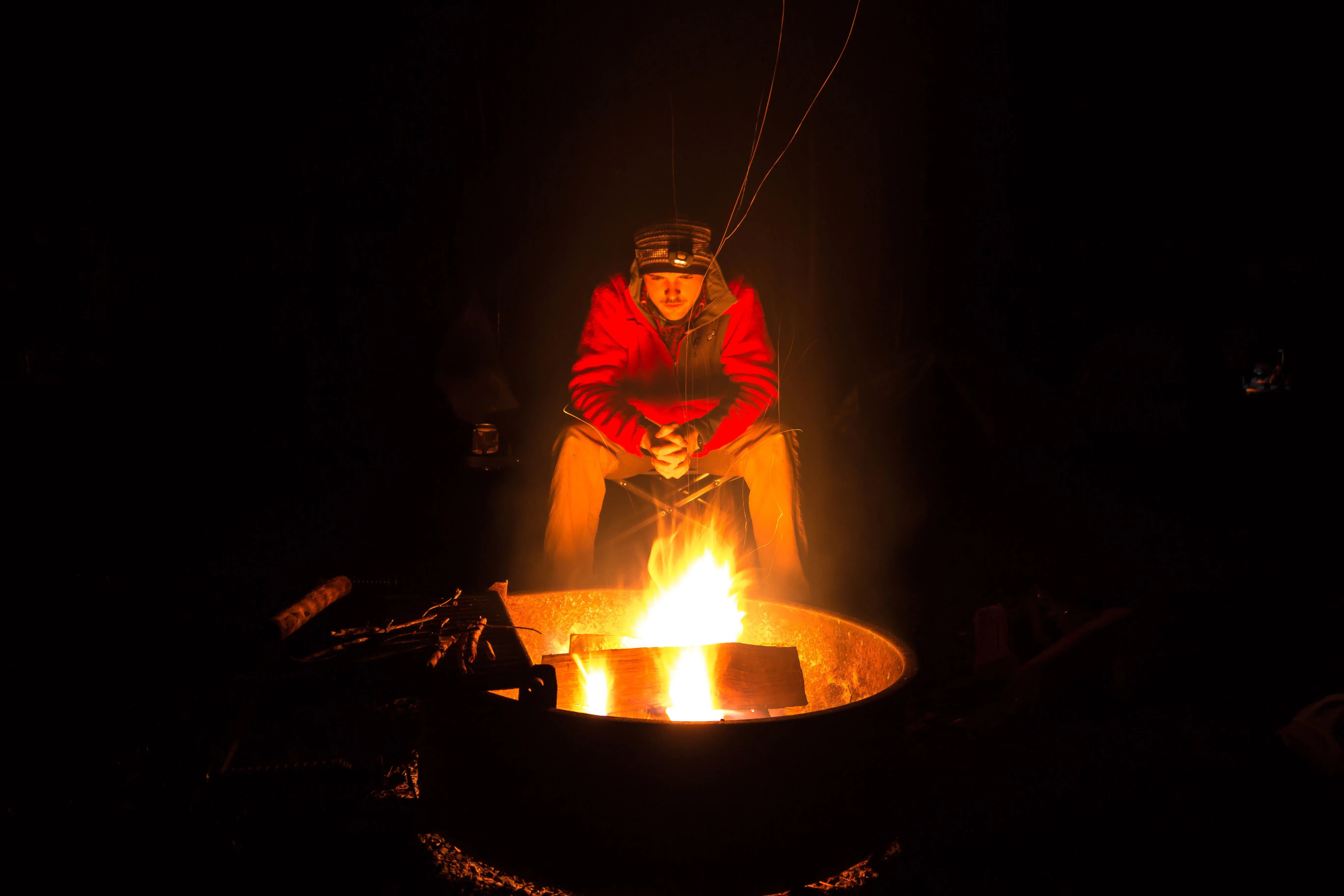 Camp at Davidson River Campground in the Pisgah National Forest
