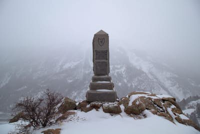 Hike the 7:30 Mine Road to the Clifford Griffin Monument