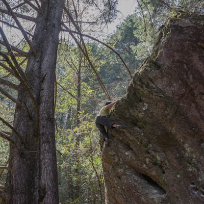 Bouldering in Mineral del Chico