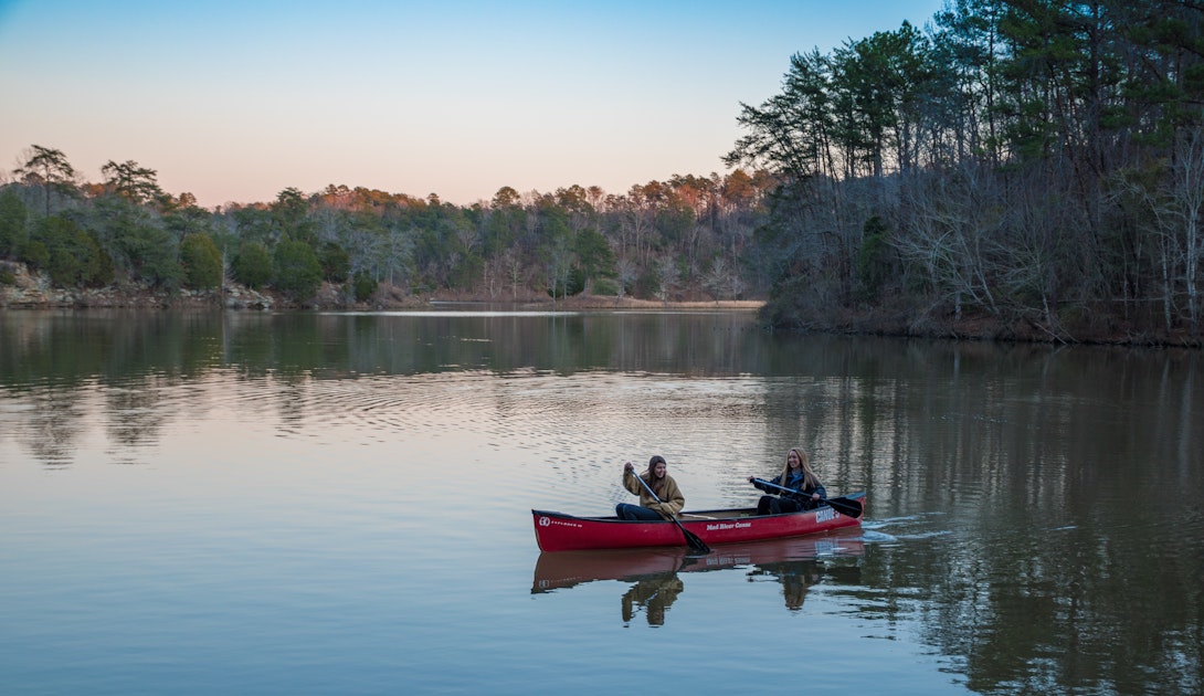 Canoe and Cliff Jump at Lake Nicol, Tuscaloosa, Alabama