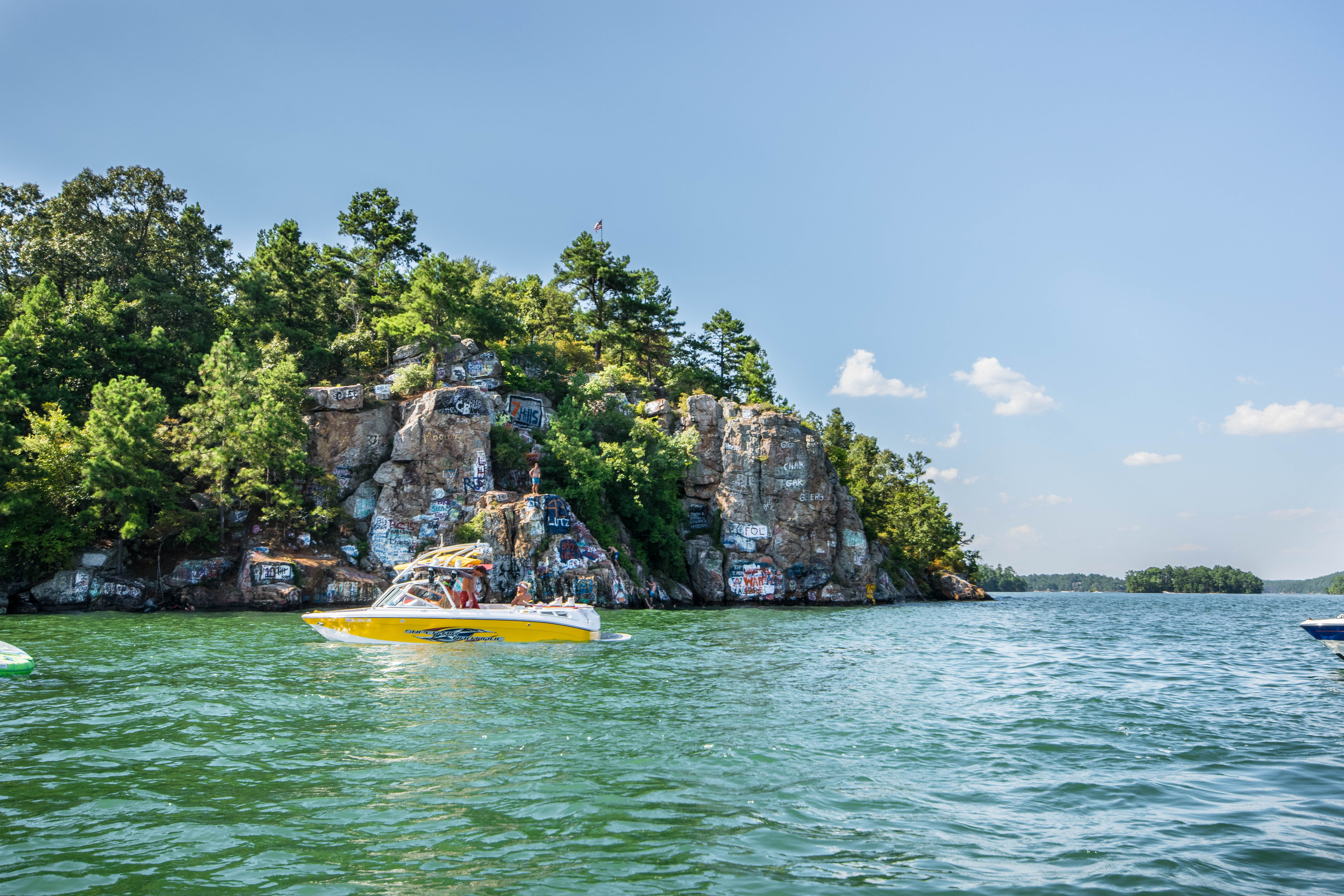 Cliff Jump at Acapulco Rock (Chimney Rock)