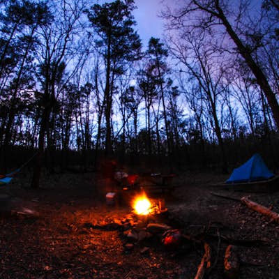 Camp at Cloudland Canyon State Park 