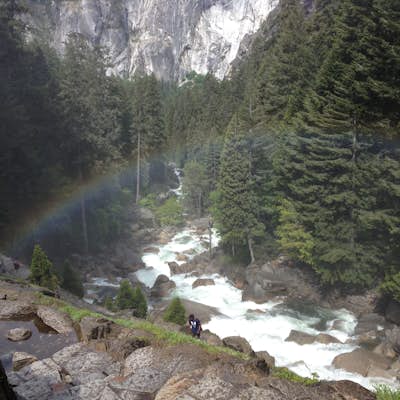 Hike the Mist Trail to Vernal & Nevada Falls