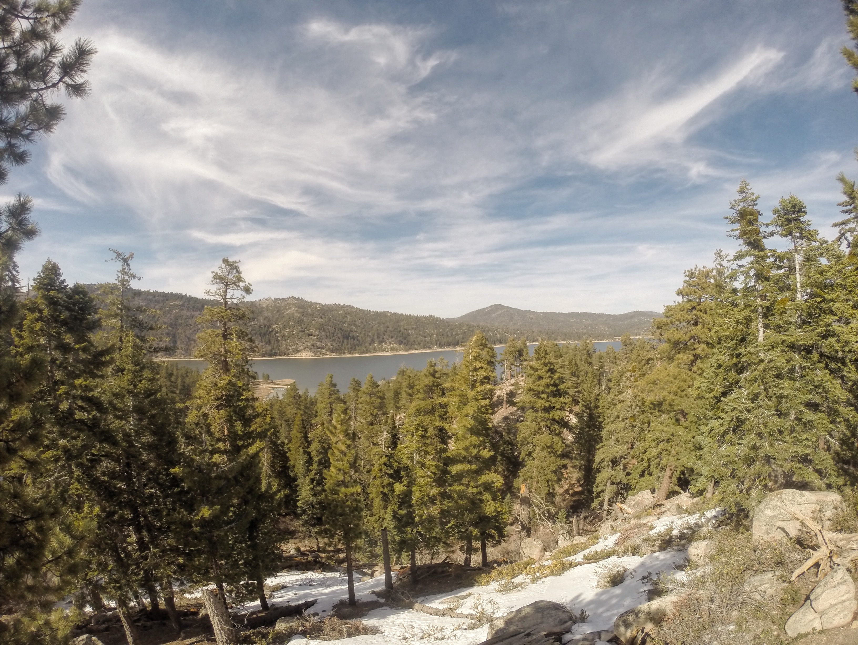 Castle Rock Trail At Big Bear Lake, Fawnskin, California