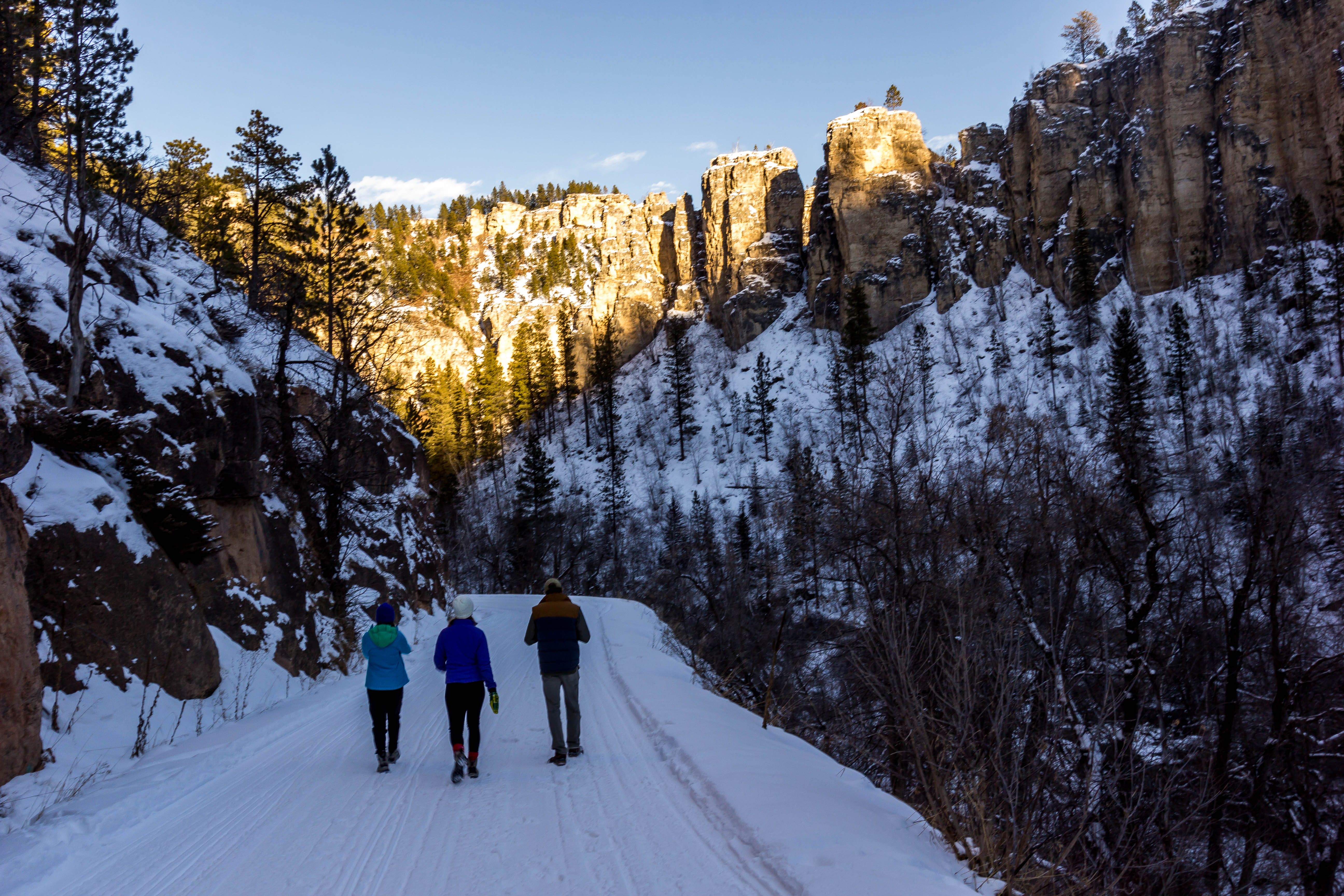 Explore the Frozen Waterfalls of Spearfish Canyon 