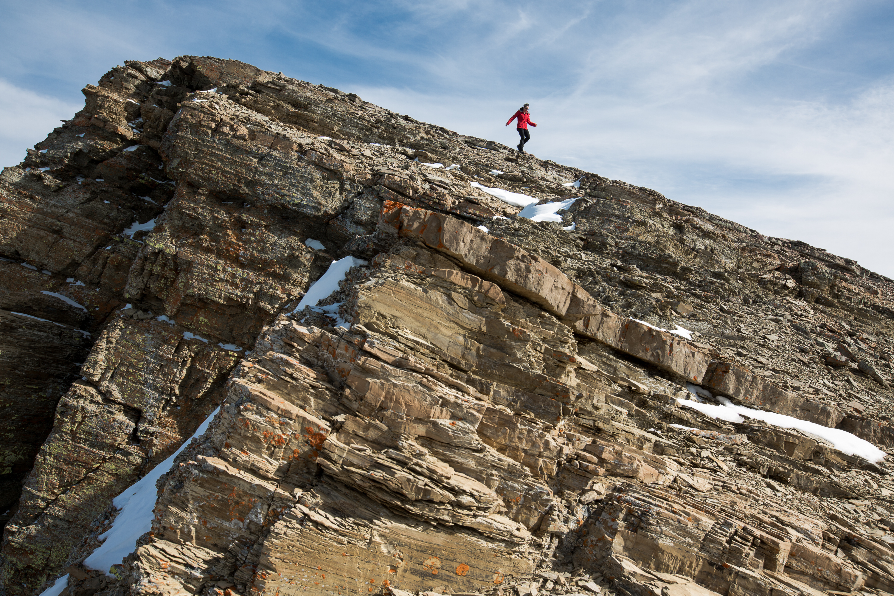 Scramble Table Mountain near Pincher Creek 