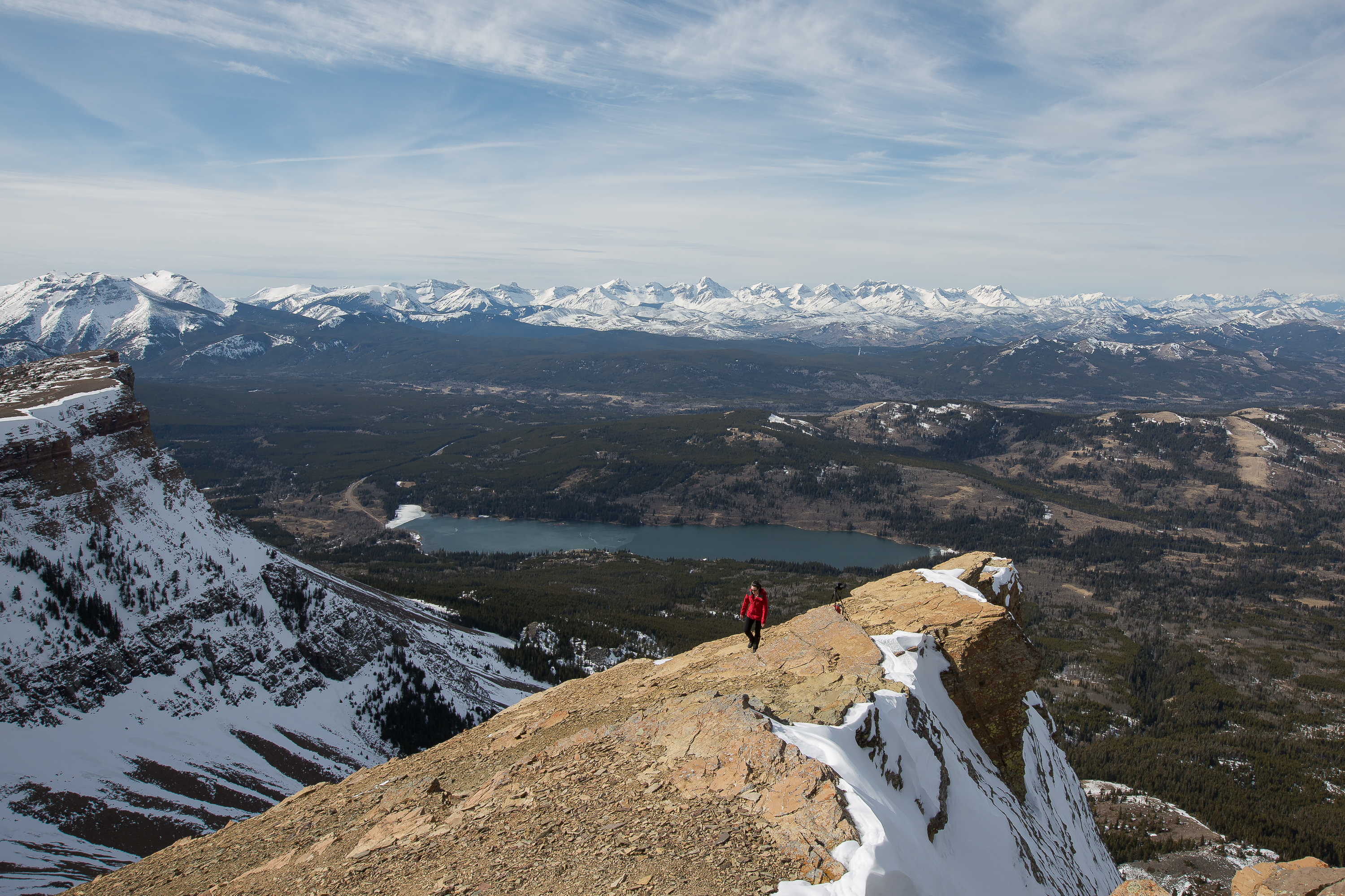 Scramble Table Mountain near Pincher Creek 