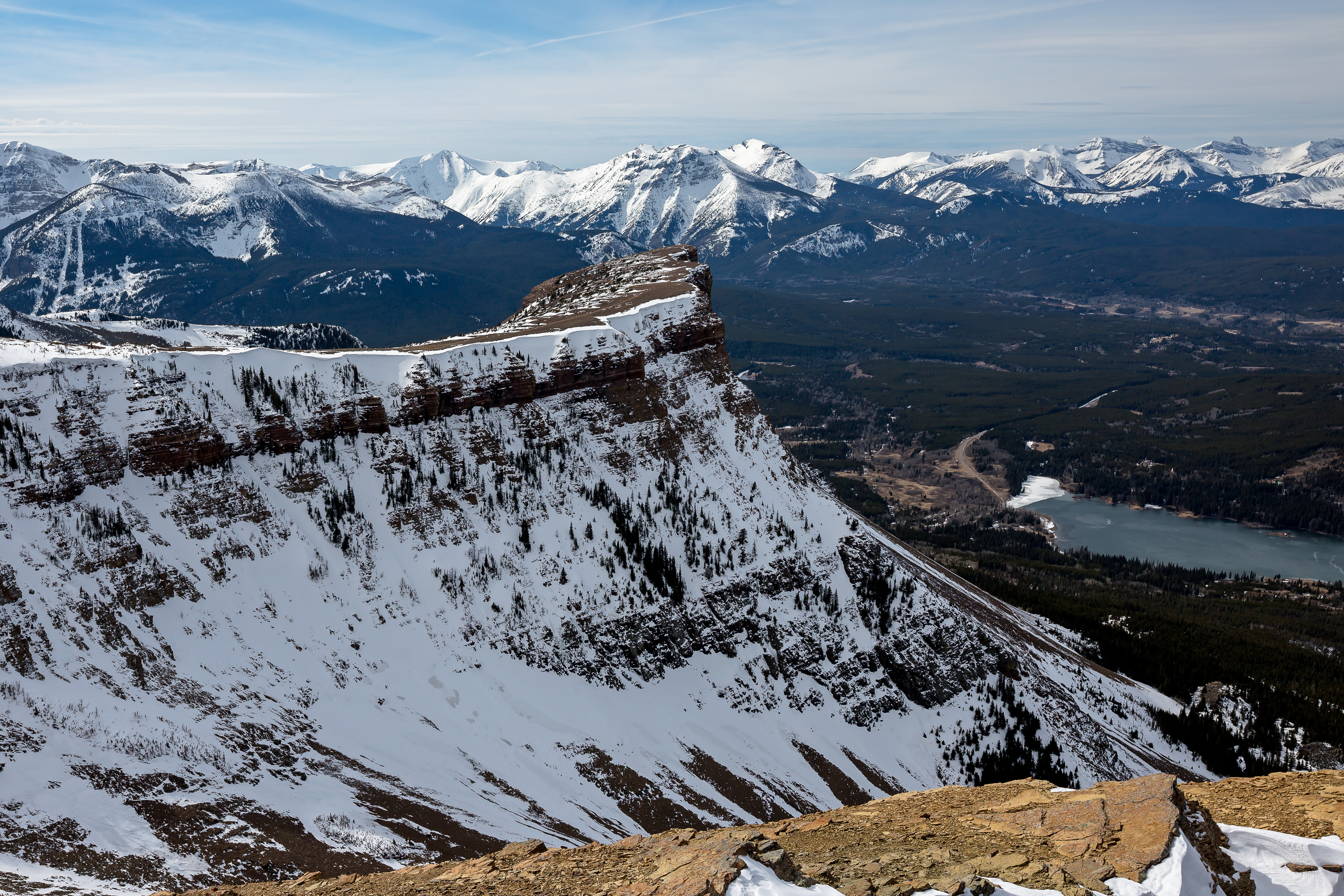 Scramble Table Mountain near Pincher Creek 