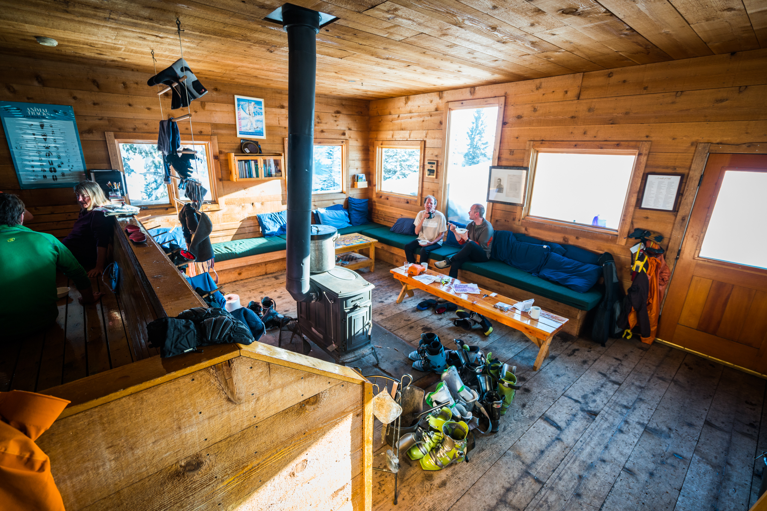 Ski Betty Bear to Skinner Hut