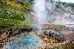 Hike to Artist's Paint Pots