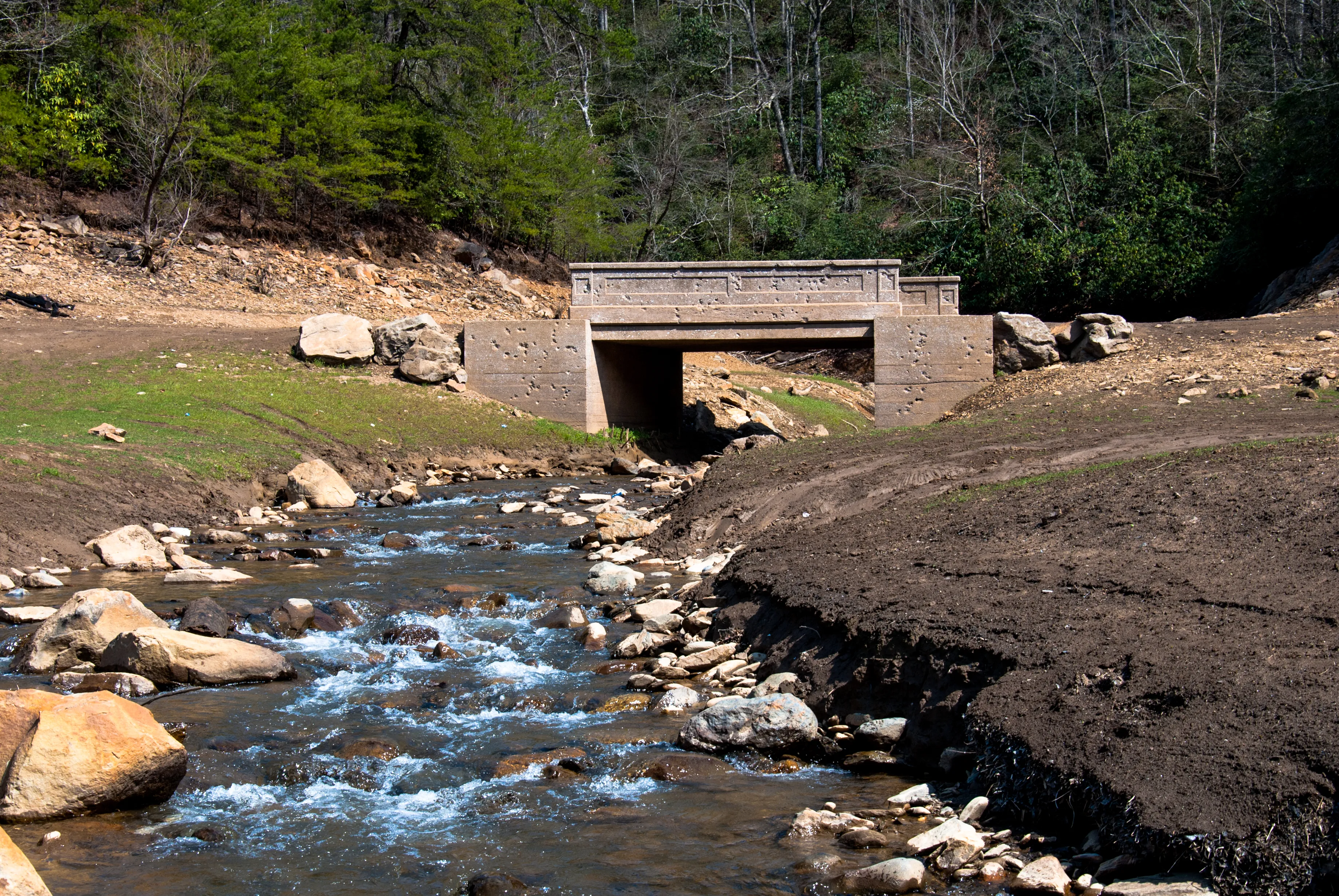 Explore Old 288 and the Lands Creek Bridge 