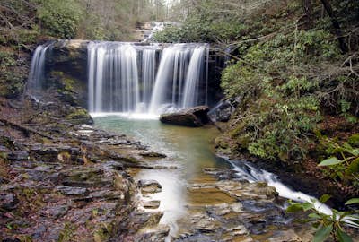 Hike to the Brasstown Falls