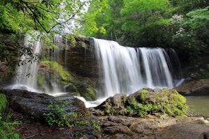 Hike to the Brasstown Falls