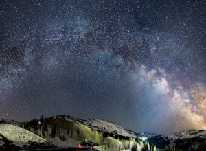 Milky Way Astrophotography At Alta