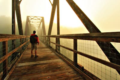 Take a Stroll on the Palmetto Trail across the Broad River Trestle