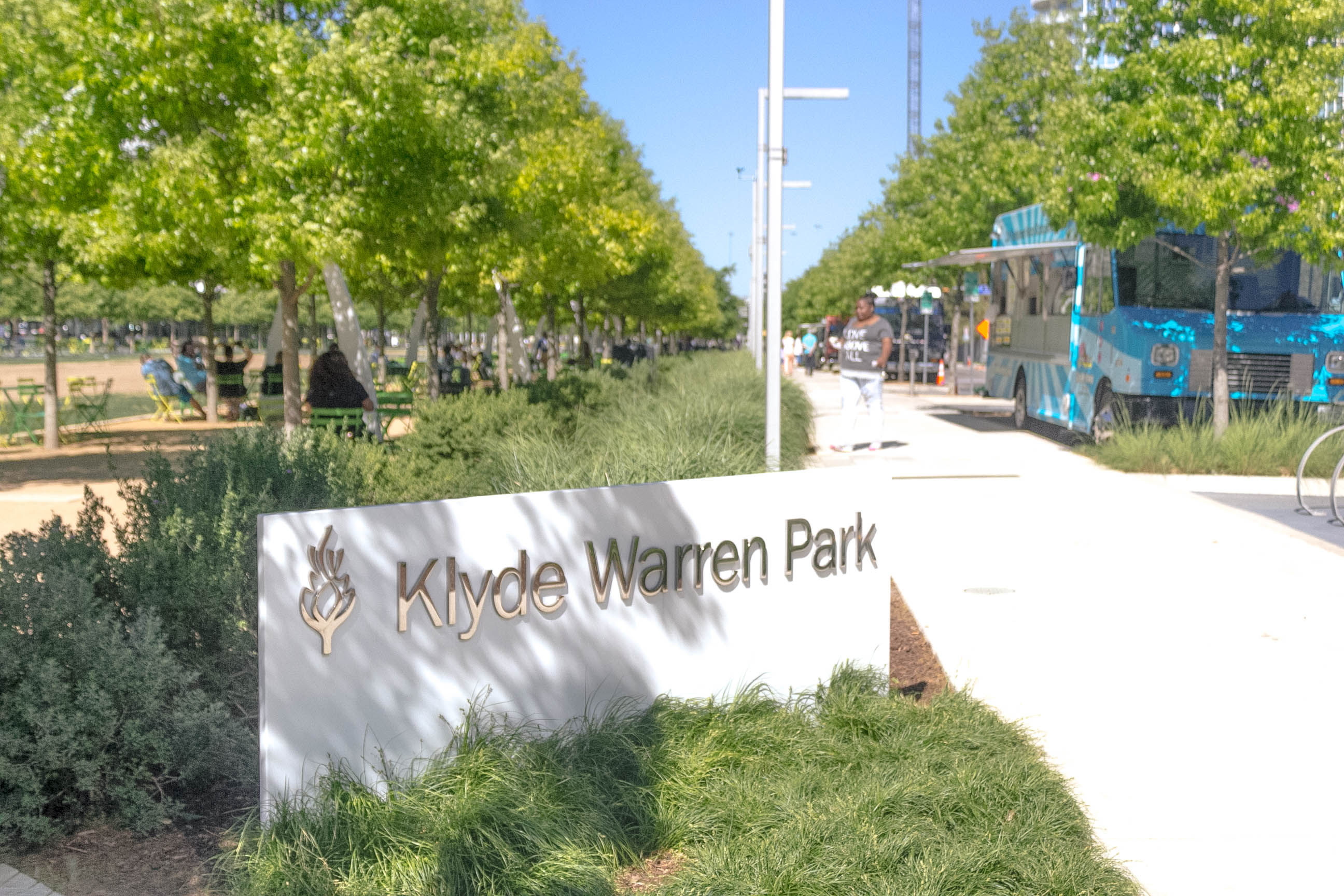 Relax at Klyde Warren Park