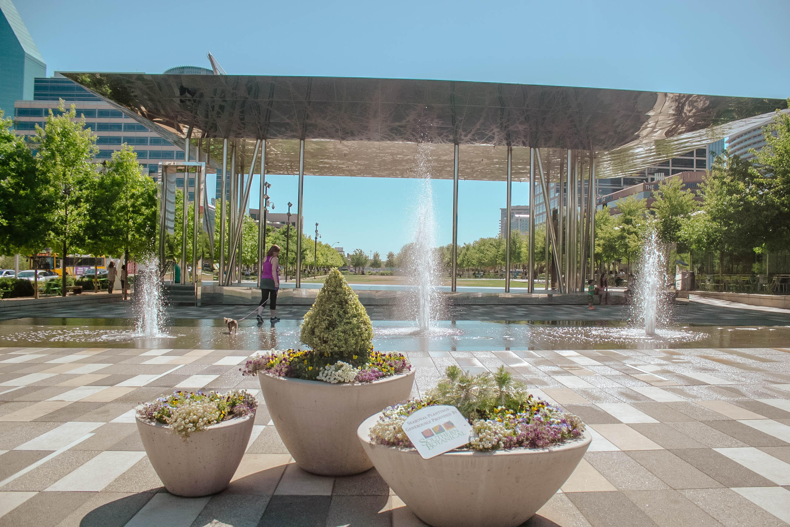 Relax at Klyde Warren Park