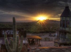 Catch a Sunset at Goldfield Ranch