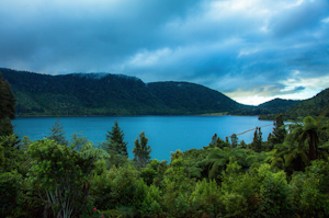 Hike around Lake Tikitapu