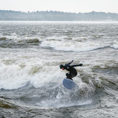 Surf the Ottawa River at Bates Island
