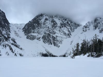 Snowshoe to Colchuck Lake