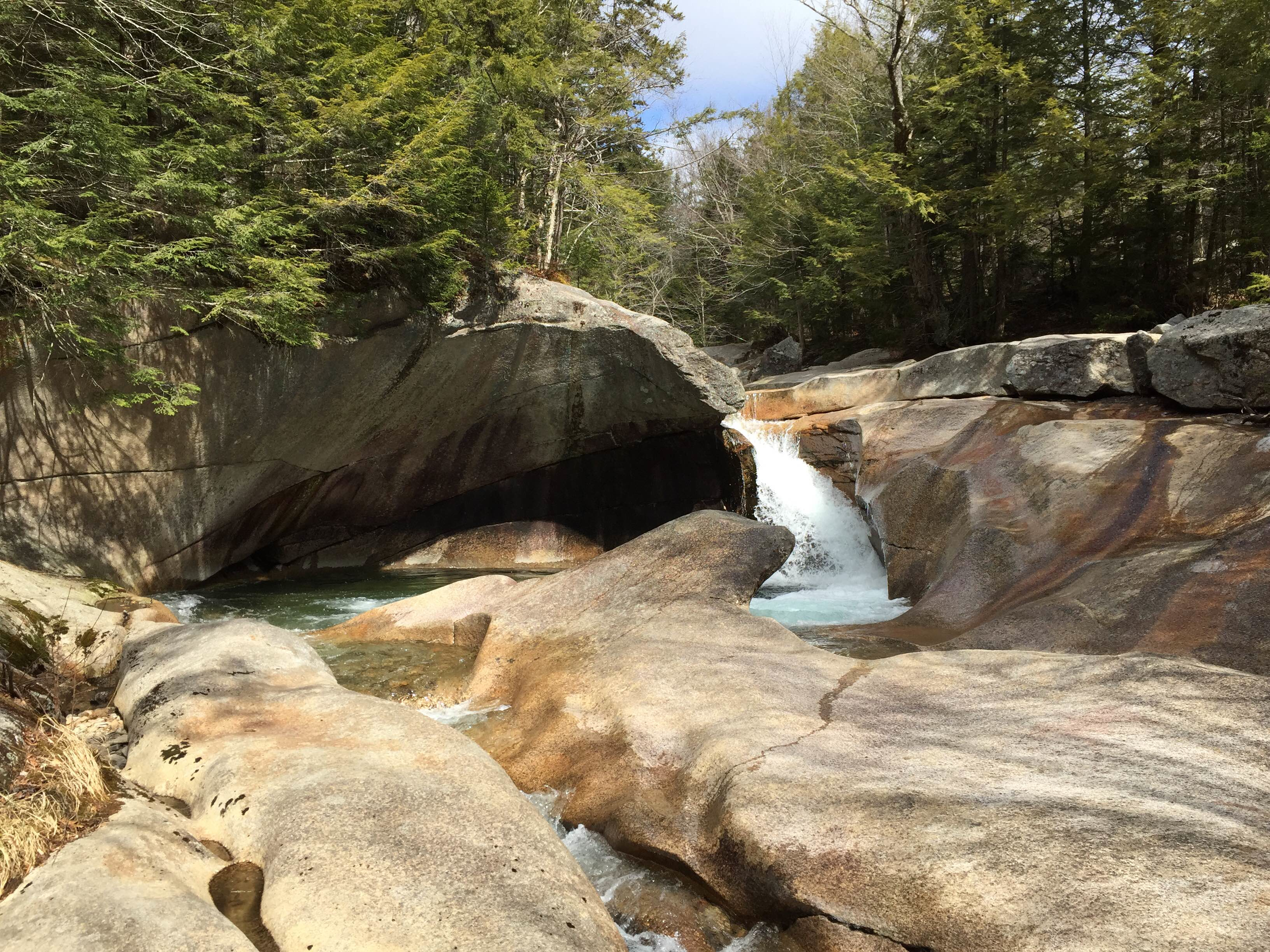 Kinsman Pond via Basin Cascade