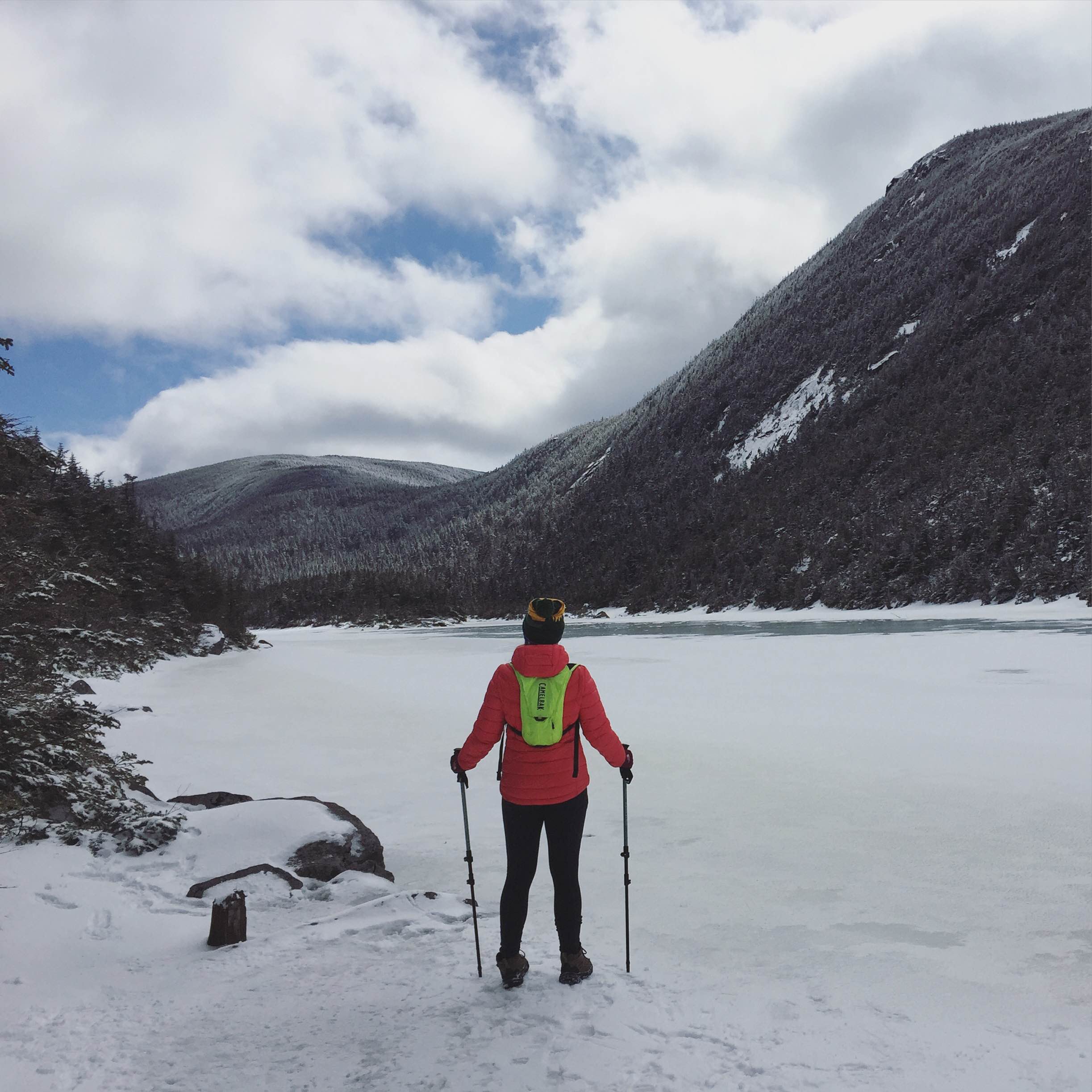 Kinsman Pond via Basin Cascade
