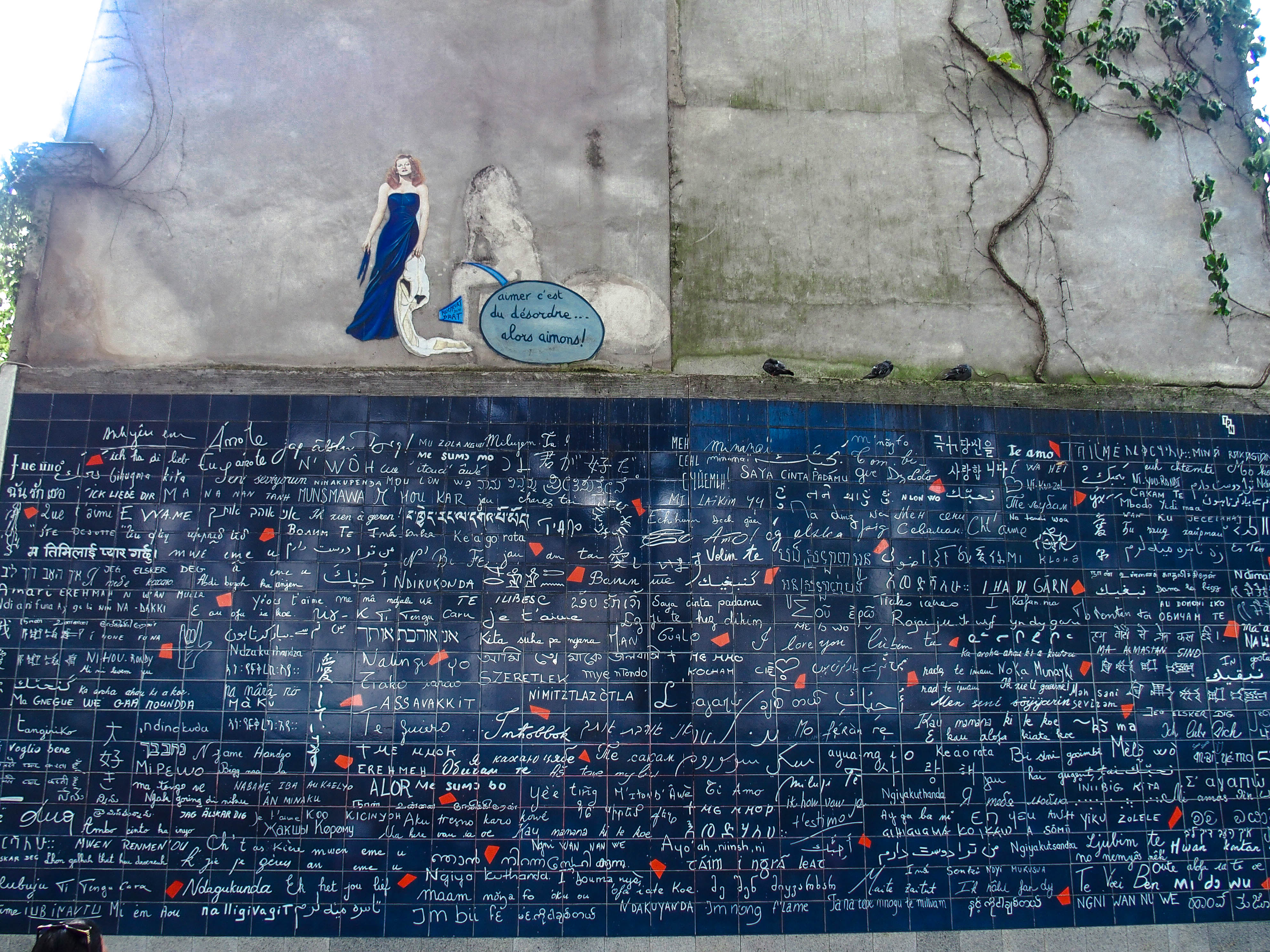 Explore Paris’ Wall of Love (Le mur des je t'aime) , Paris, France