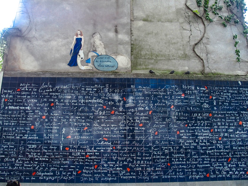 Explore Paris’ Wall of Love (Le mur des je t'aime) , Paris, France