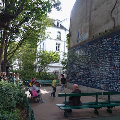 Explore Paris’ Wall of Love (Le mur des je t'aime) 