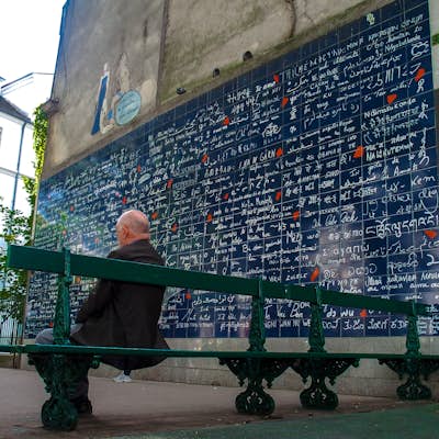 Explore Paris’ Wall of Love (Le mur des je t'aime) 