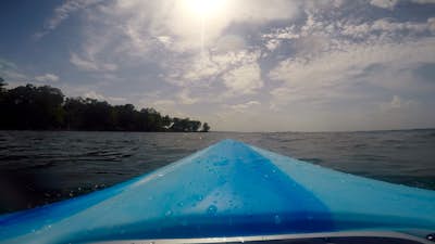 Kayak on Lake Murray