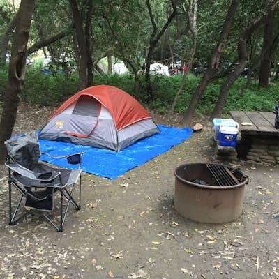 Camp at Pfeiffer Big Sur State Park