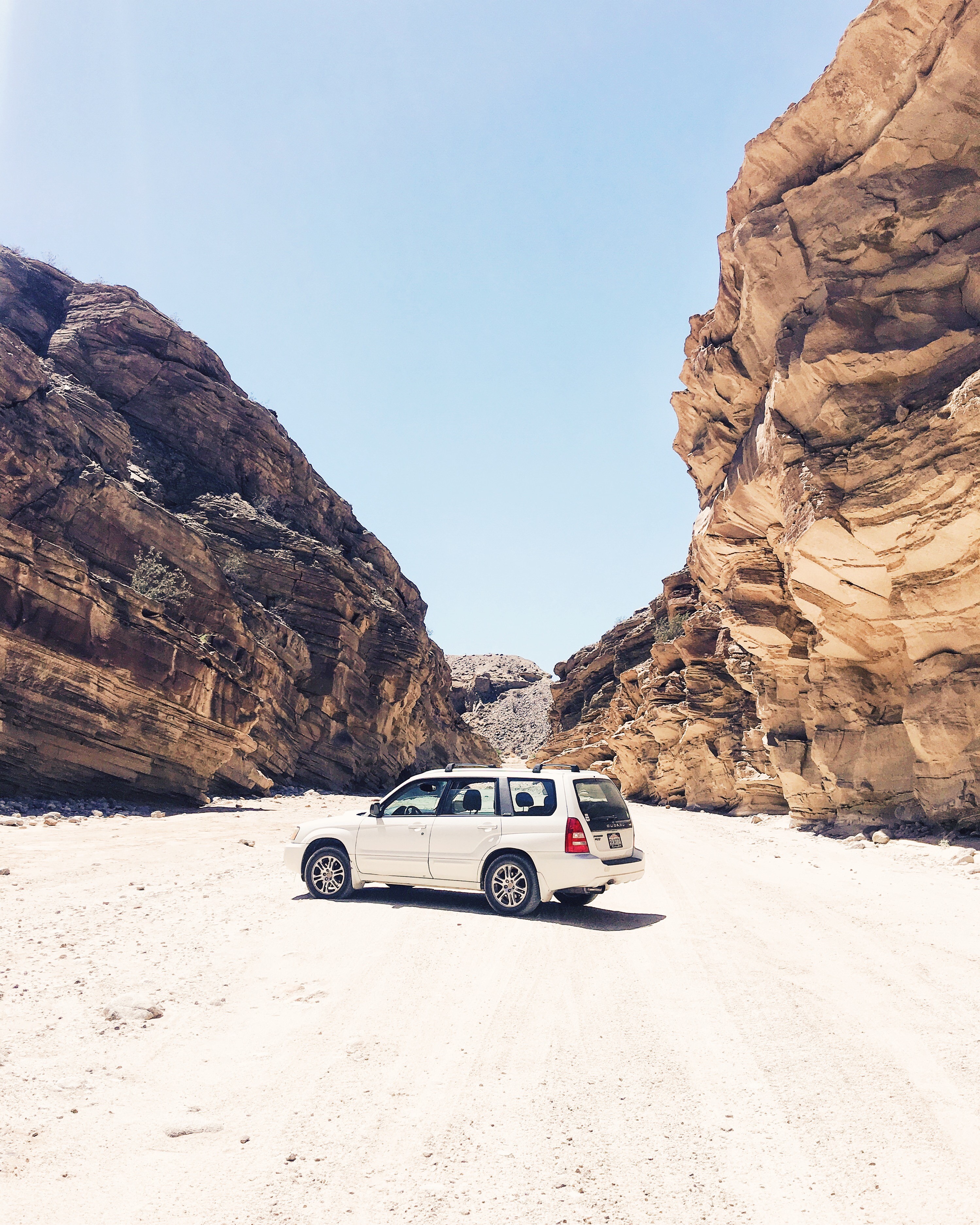 Off-Road through Split Mountain in Anza Borrego 