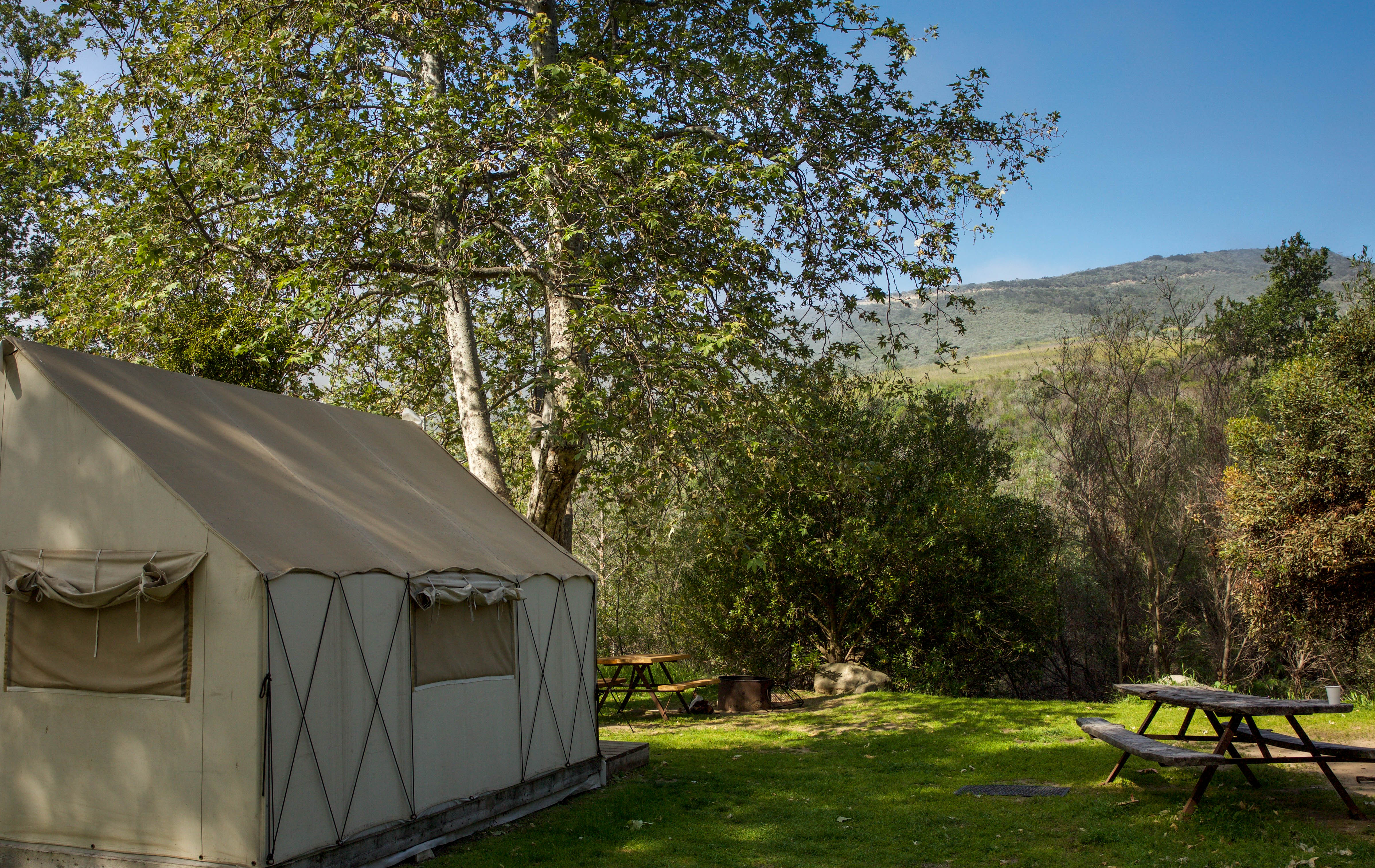 Camp at El Capitan Canyon