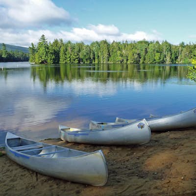 Kayak Camp Section 1 of the Northern Forest Canoe Trail
