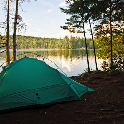 Kayak Camp Section 1 of the Northern Forest Canoe Trail
