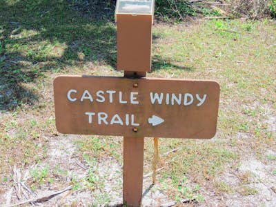 Hike Castle Windy Trail at Canaveral National Seashore