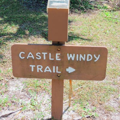 Hike Castle Windy Trail at Canaveral National Seashore
