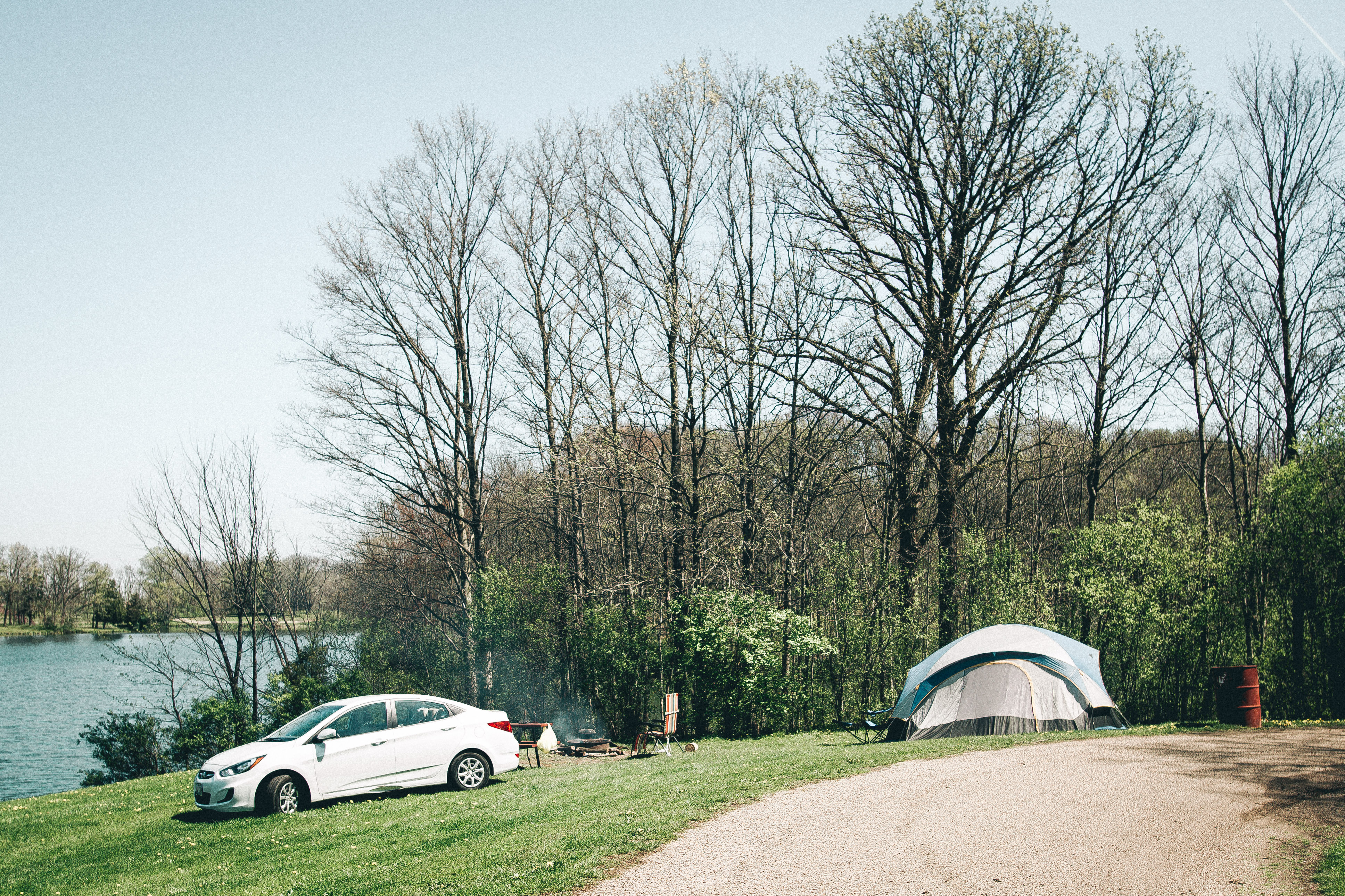 Camp at Lake Storey's Allison Campground
