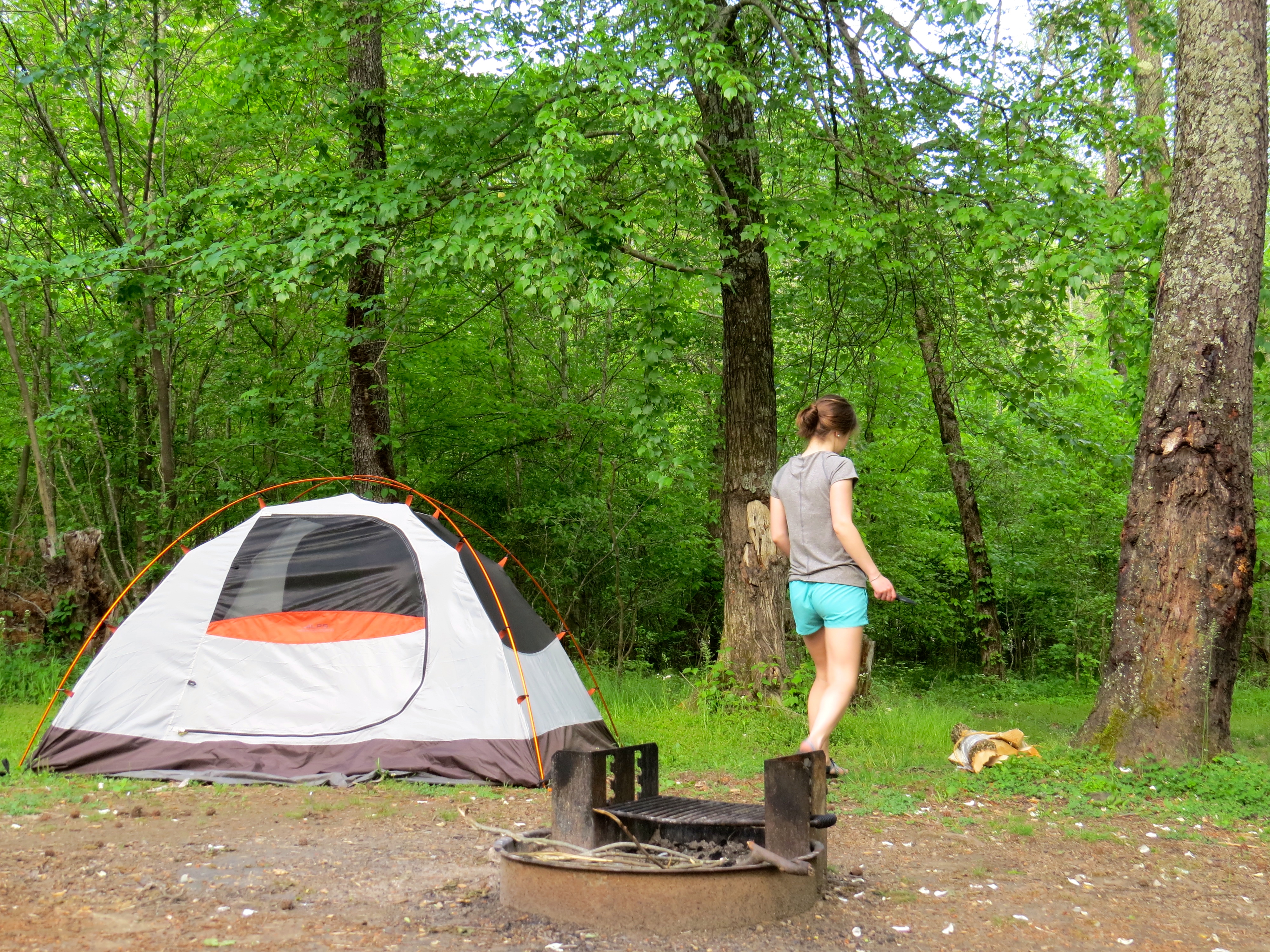 Camp at Rock Island State Park