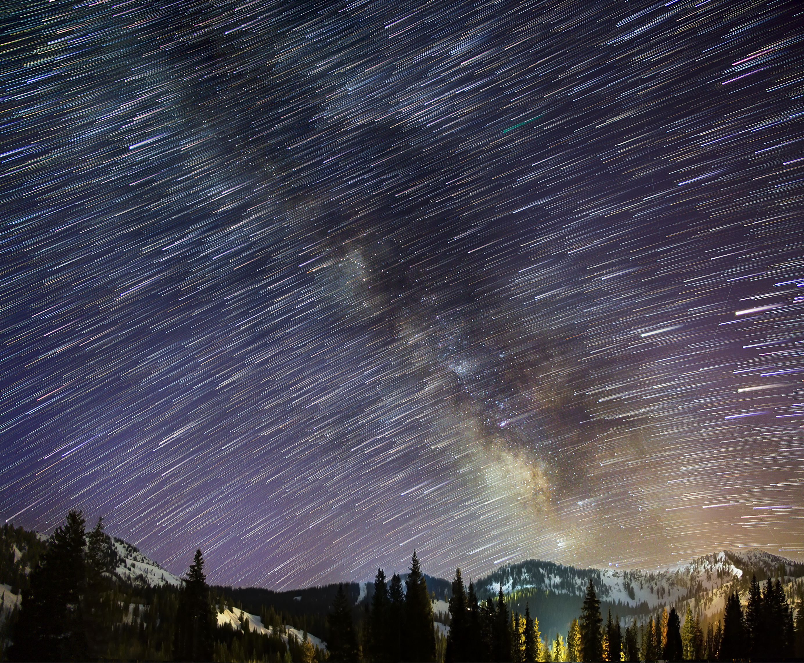 Photograph Star Trails at Silver Lake