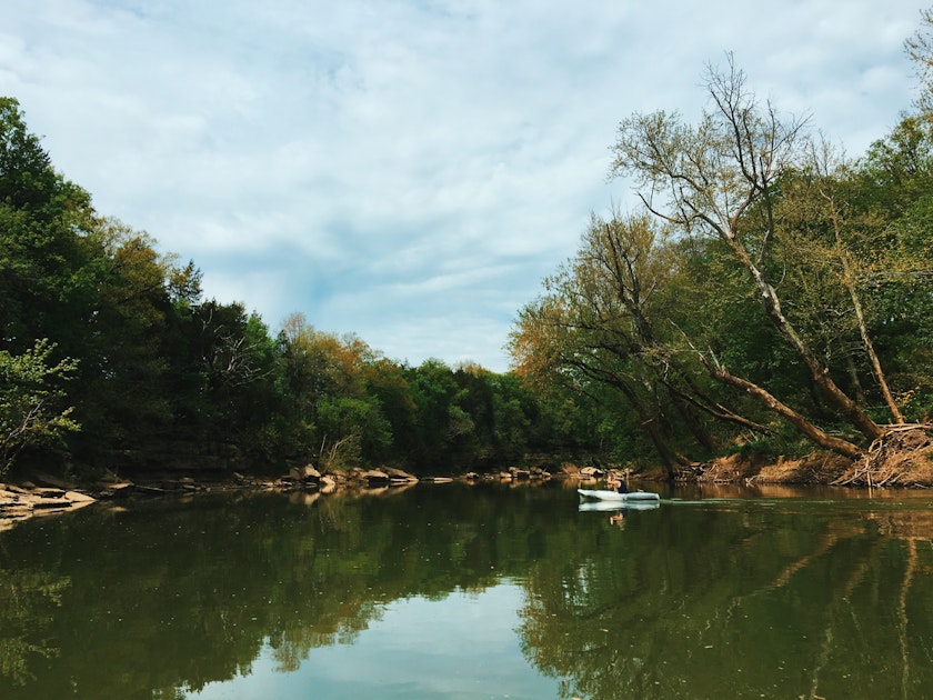 Canoe down the Duck River, Milltown Dam