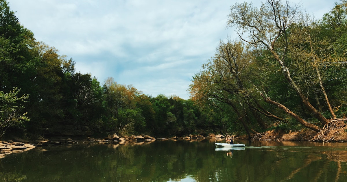 Canoe down the Duck River, Milltown Dam