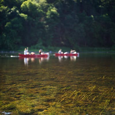 Canoe and Camp in the Delaware Water Gap