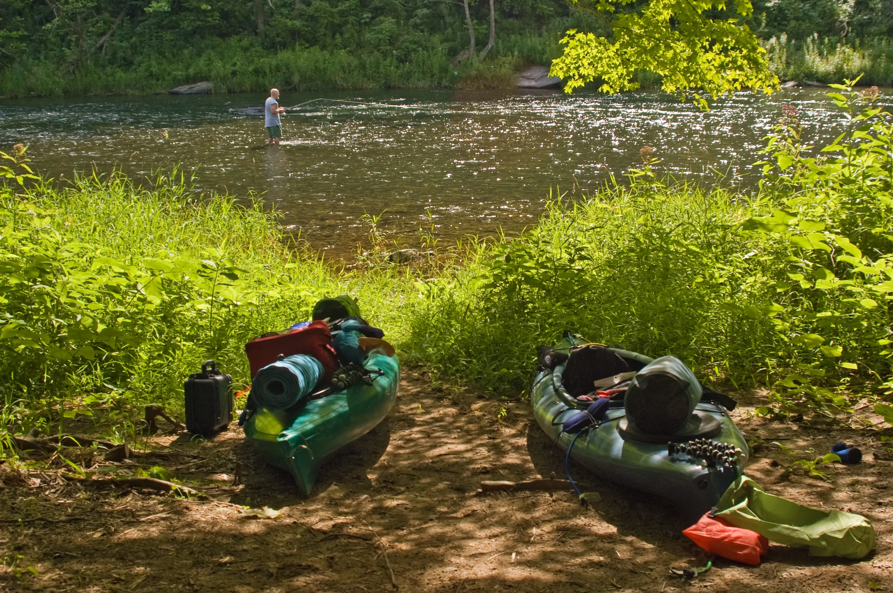Kayak Camp the Pennsylvania Grand Canyon