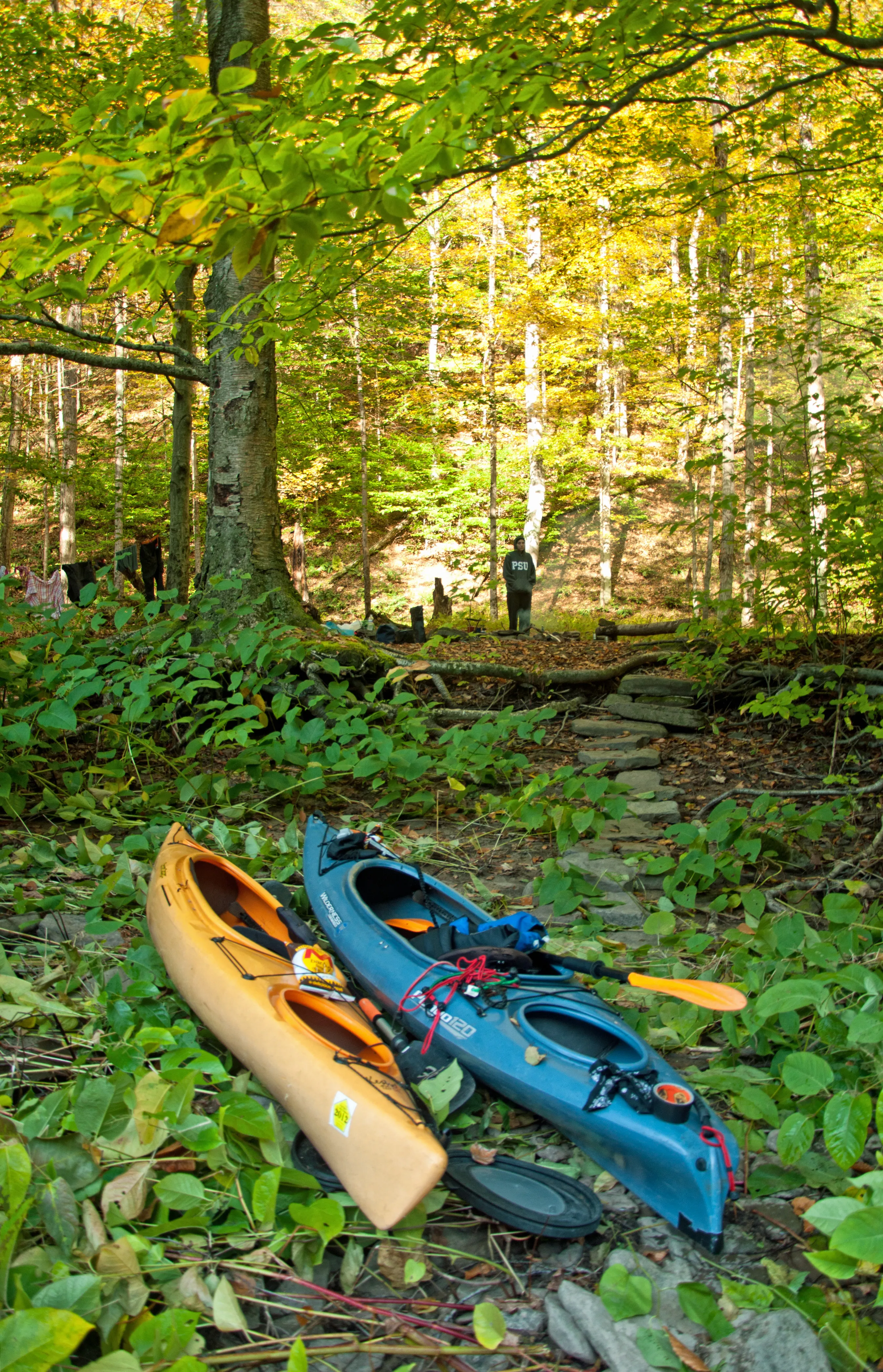Kayak Camp the Pennsylvania Grand Canyon