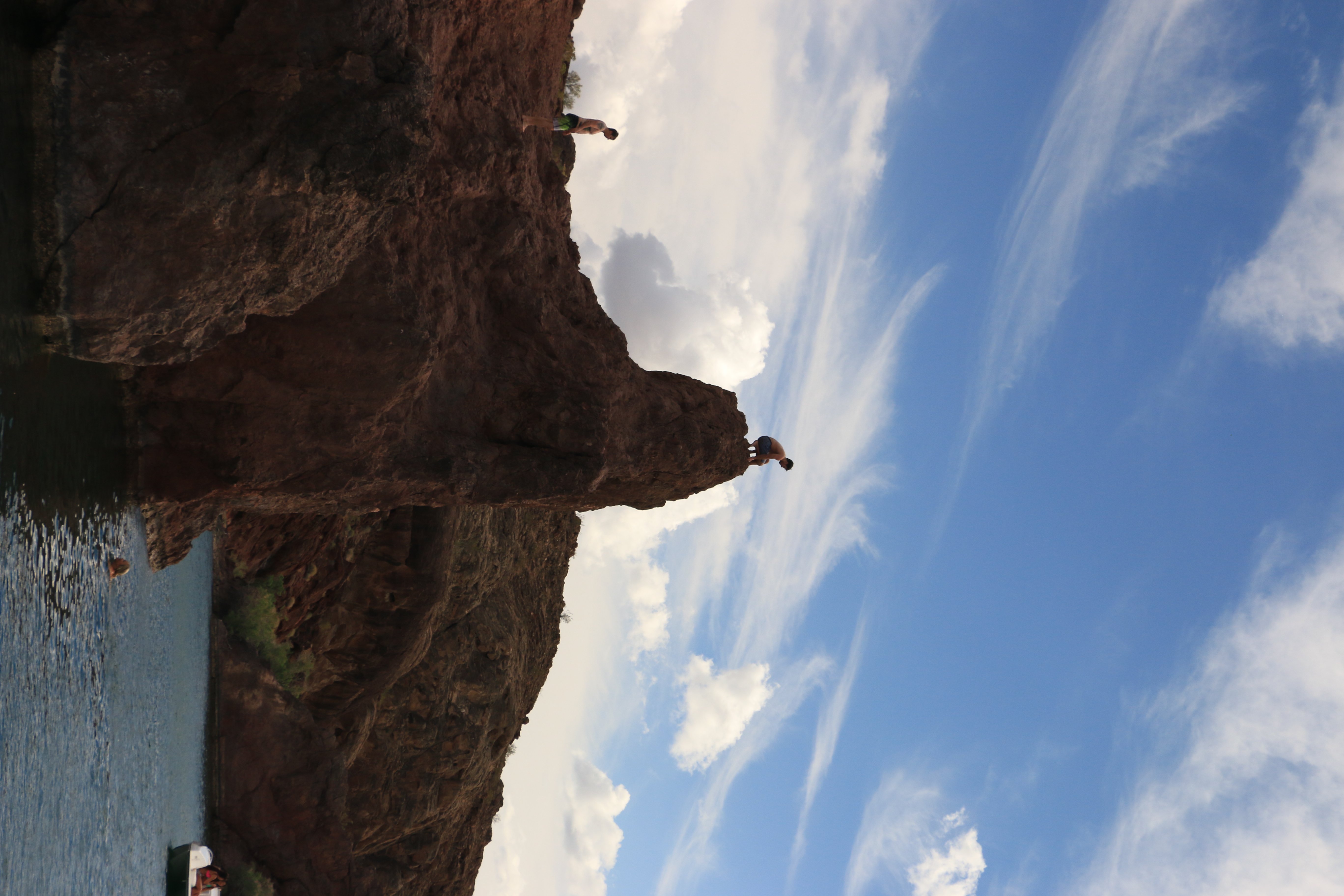 Cliff Jump at Copper Canyon